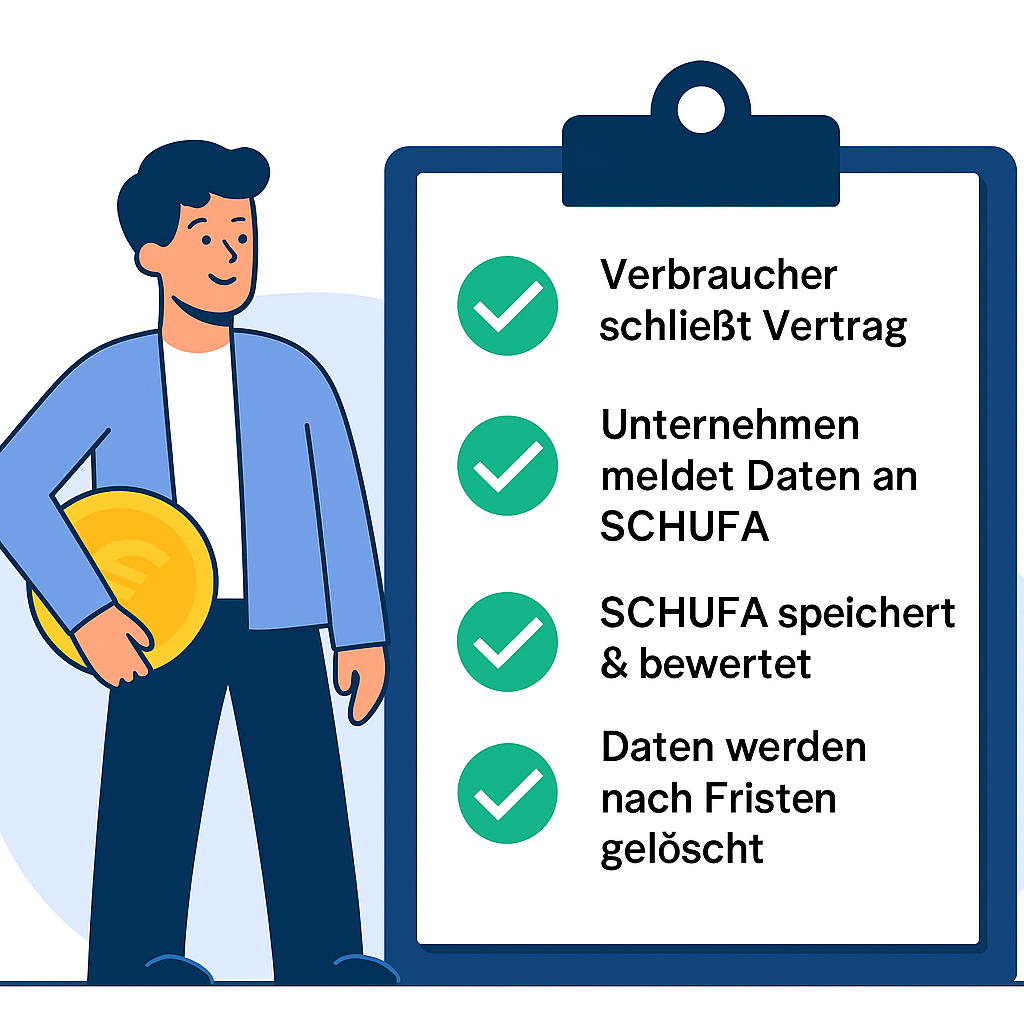 SCHUFA speichert daten