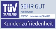 TÜV Saarland Kundenzufriedenheit Bon-Kredit